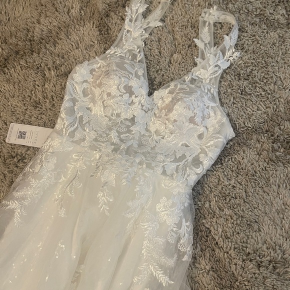 Azazie Dysis Wedding Dress - Sparkling Bridal Gown - Picture 6 of 13